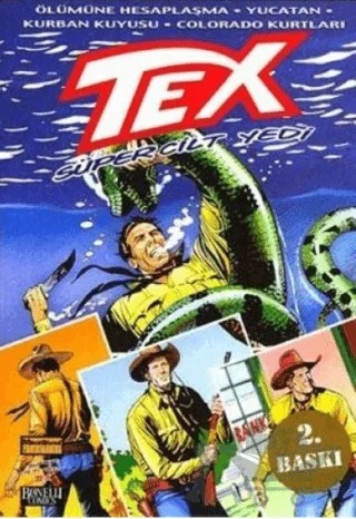 Tex Süper Cilt Sayı: 7 – Giovanni Luigi Bonelli – Oğlak Yayıncılık kitap kapağı