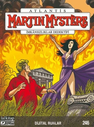 Martin Mystere Sayı 246 – Diego Cajelli – Lal Kitap kitap kapağı