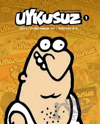 Uykusuz Dergisi Cilt 1 – Mürekkep Basın Yayın kitap kapağı