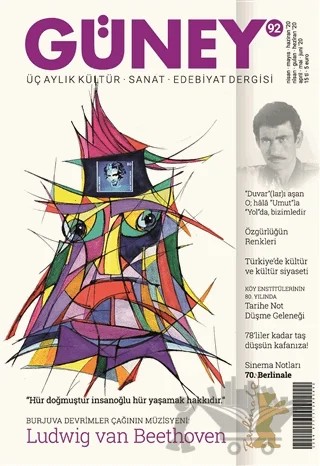 Güney Üç Aylık Kültür Sanat Edebiyat Dergisi Sayı: 92 Nisan - Mayıs - Haziran 2020 – Güney Dergisi kitap kapağı