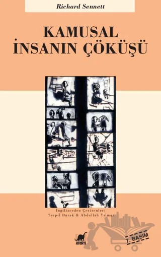 Kamusal İnsanın Çöküşü – Richard Sennett – Ayrıntı Yayınları kitap kapağı