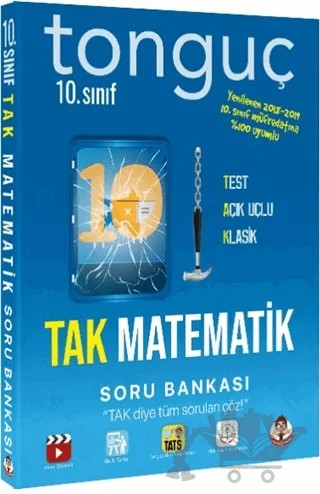 10. Sınıf TAK Matematik Soru Bankası – Kolektif – Tonguç Akademi kitap kapağı