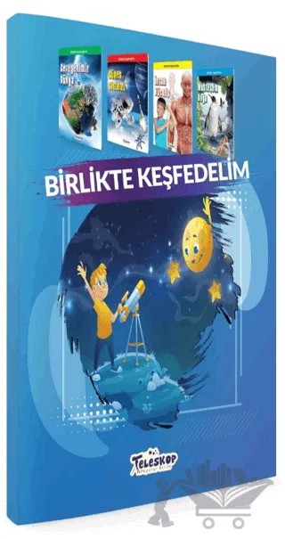 Birlikte Keşfedelim Serisi (4 Kitap) – Kolektif – Teleskop Popüler Bilim kitap kapağı