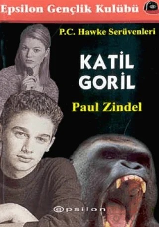 Katil Goril P. C. Hawke Serüvenleri – Paul Zindel – Epsilon Yayınevi kitap kapağı