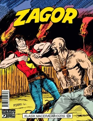 Zagor Klasik Maceralar Cilt 129 – Moreno Burattini – Lal Kitap kitap kapağı