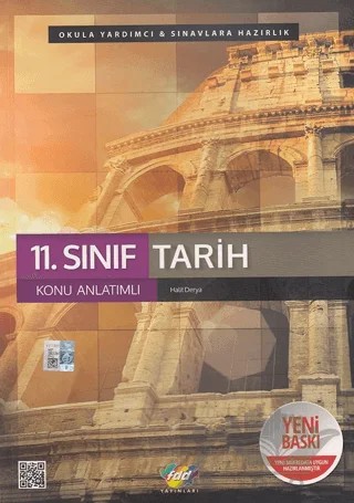 11. Sınıf Tarih Konu Anlatımlı – Kolektif – Fdd Yayınları kitap kapağı