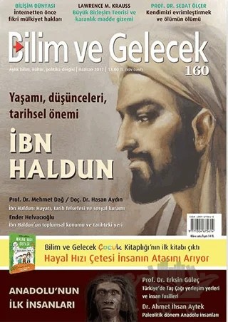 Bilim ve Gelecek Dergisi Sayı: 160 Haziran 2017 – Bilim ve Gelecek Dergisi Yayınları kitap kapağı