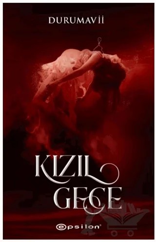 Kızıl Gece – DuruMavii – Epsilon Yayınevi kitap kapağı