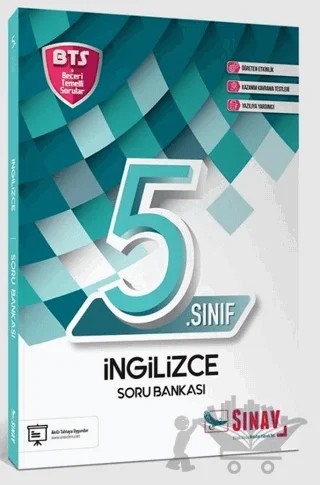5. Sınıf İngilizce Soru Bankası – Kolektif – Sınav Yayınları kitap kapağı