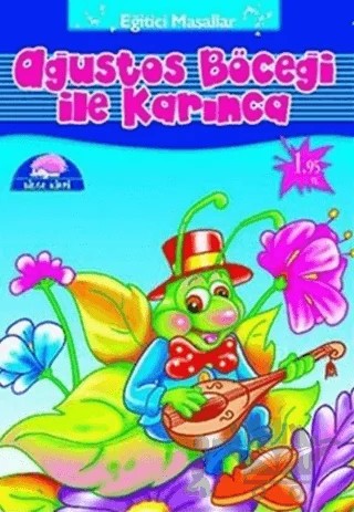 Ağustos Böceği İle Karınca – Derleme – Kirpi Yayıncılık kitap kapağı