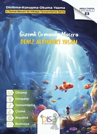Deniz Altındaki Yaşam – Kolektif – Pisa Yayınevi kitap kapağı