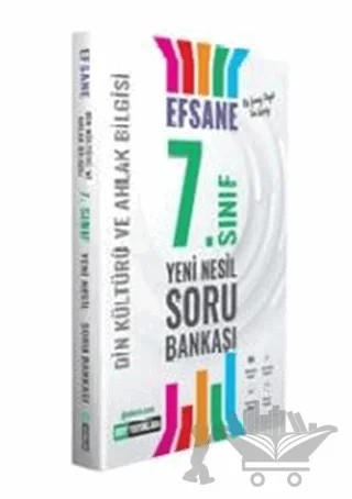 7. Sınıf Din Kültürü ve Ahlak Bilgisi Efsane Yeni Nesil Soru Bankası – Kolektif – DDY Yayınları kitap kapağı