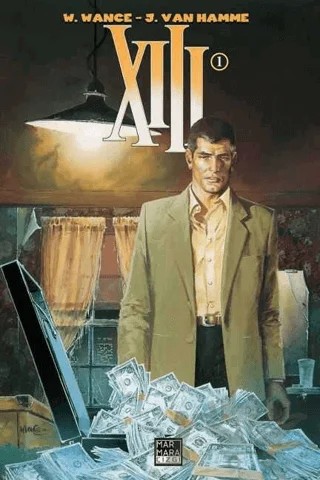 XIII Cilt 1 - Kara Güneşin Yolu – William Vance – Marmara Çizgi kitap kapağı