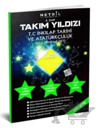 8. Sınıf LGS Takım Yıldızı T.C. İnkılap Tarihi ve Atatürkçülük 10 lu Deneme Seti – Kolektif – Netbil Yayıncılık kitap kapağı