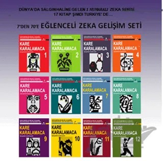 Kare Karalamaca Serisi (12 kitap) – Kolektif – Ekinoks Yayın Grubu kitap kapağı