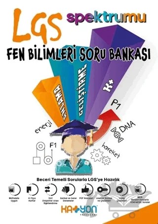 8. Sınıf LGS Spektrumu Fen Bilimleri Soru Bankası – Kolektif – Katyon Yayınları kitap kapağı