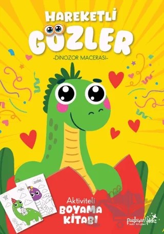 Hareketli Gözler - Dinozor Macerası – Kolektif – Parlayan Yıldız kitap kapağı