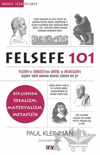 Felsefe 101 – Paul Kleinman – Say Yayınları kitap kapağı