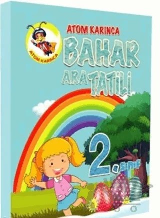 Atom Karınca 2. Sınıf Bahar Ara Tatili Kitabı – Kolektif – Atom Karınca Yayınları kitap kapağı