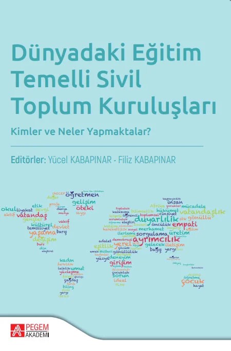Dünyada Eğitim Temelli Sivil Toplum Kuruluşları – Pegem Akademi Yayıncılık kitap kapağı
