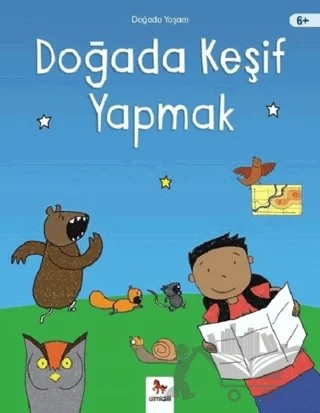 Doğada Keşif Yapmak - Doğada Yaşam – Chris Oxlade – Almidilli kitap kapağı