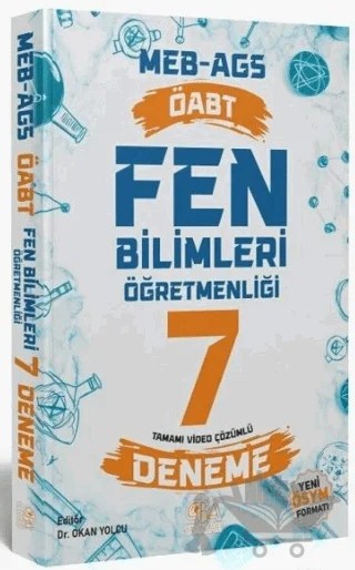 ÖABT MEB-AGS Fen Bilimleri Öğretmenliği 7 Deneme Çözümlü – Kolektif – CBA Akademi kitap kapağı