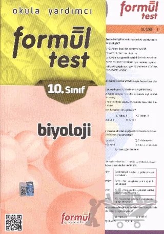 Formül 10. Sınıf Biyoloji Testleri (Yaprak Testler) – Kolektif – Formül Yayınları kitap kapağı
