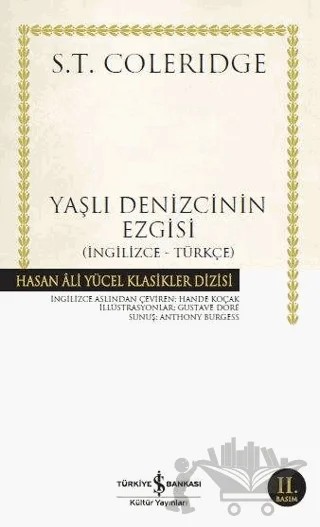 Yaşlı Denizcinin Ezgisi – S. T. Coleridge – İş Bankası Kültür Yayınları kitap kapağı