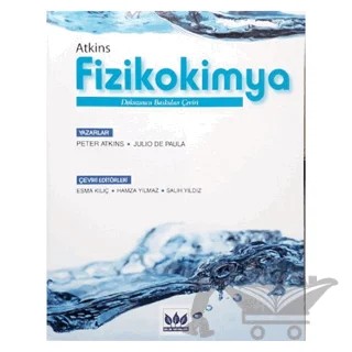 Fizikokimya – P. W. Atkins – Bilim Yayınevi kitap kapağı