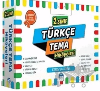 2.Sınıf Türkçe Kerem ile Zehra Tema Hikayeleri – Gülsüm Cengiz – Martı Çocuk Yayınları kitap kapağı