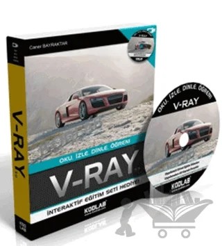 V-RAY 3.3 – Caner Bayraktar – Kodlab Yayın Dağıtım kitap kapağı