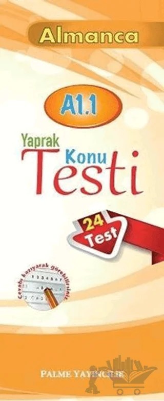 Almanca Yaprak Konu Testi – Kolektif – Palme Yayınları kitap kapağı