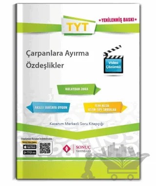 TYT Çarpanlara Ayırma Özdeşlikler – Kolektif – Sonuç Yayınları kitap kapağı