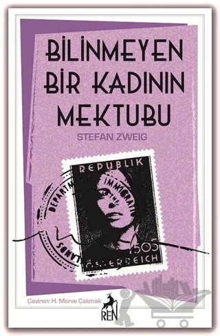 Bilinmeyen Bir Kadının Mektubu – Stefan Zweıg – Ren Kitap kitap kapağı