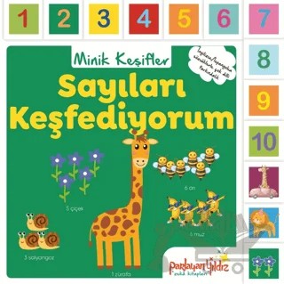 Minik Keşifler - Sayıları Keşfediyorum – Kolektif – Parlayan Yıldız kitap kapağı