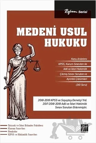 Reform Serisi Medeni Usul Hukuku – Kolektif – Gazi Kitabevi kitap kapağı