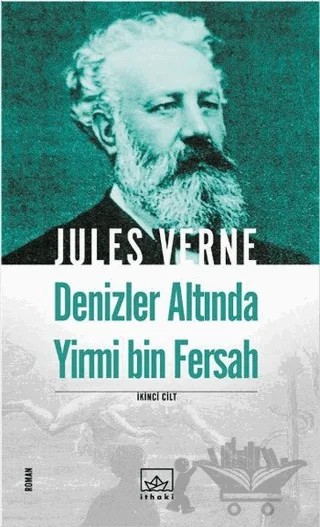 Denizler Altında Yirmi Bin Fersah 2. Cilt – Jules Verne – İthaki Yayınları kitap kapağı