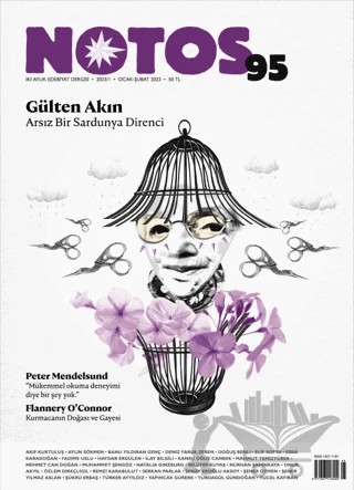 Notos Öykü İki Aylık Edebiyat Dergisi Sayı: 95 Ocak - Şubat 2023 – Gülten Akın – Notos Öykü Dergisi kitap kapağı