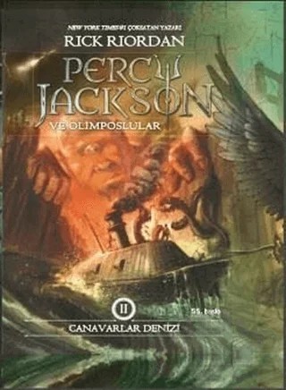 Canavarlar Denizi - Percy Jackson 2 – Rick Riordan – Doğan Egmont Yayıncılık kitap kapağı