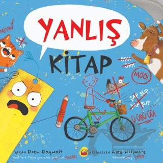 Yanlış Kitap – Drew Daywalt – Kuraldışı Yayınevi kitap kapağı