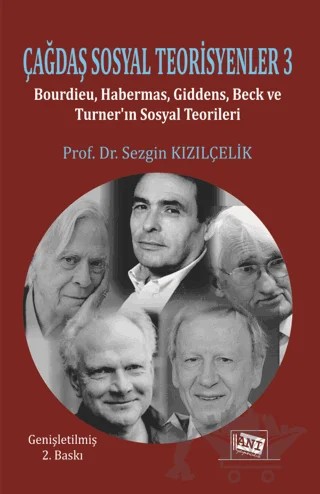 Çağdaş Sosyal Teorisyenler-3 – Sezgin Kızılçelik – Anı Yayıncılık kitap kapağı