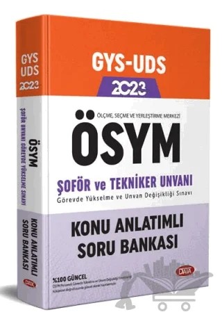 Ölçme ve Seçme ve Yerleştirme Merkezi (ÖSYM) Şoför ve Tekniker Unvan Değişikliği Sınavı Konu Anlatımlı – Kolektif – Data Yayınları kitap kapağı
