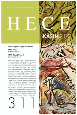 Hece Aylık Edebiyat Dergisi Sayı: 311 Kasım 2022 – Hece Dergisi kitap kapağı