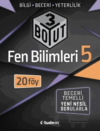 5. Sınıf Fen Bilimleri 3 Boyut – Kolektif – Tudem Yayınları - Bayilik kitap kapağı