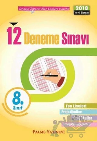 8. Sınıf Tüm Dersler 12 Deneme Sınavı – Kolektif – Palme Yayınları kitap kapağı