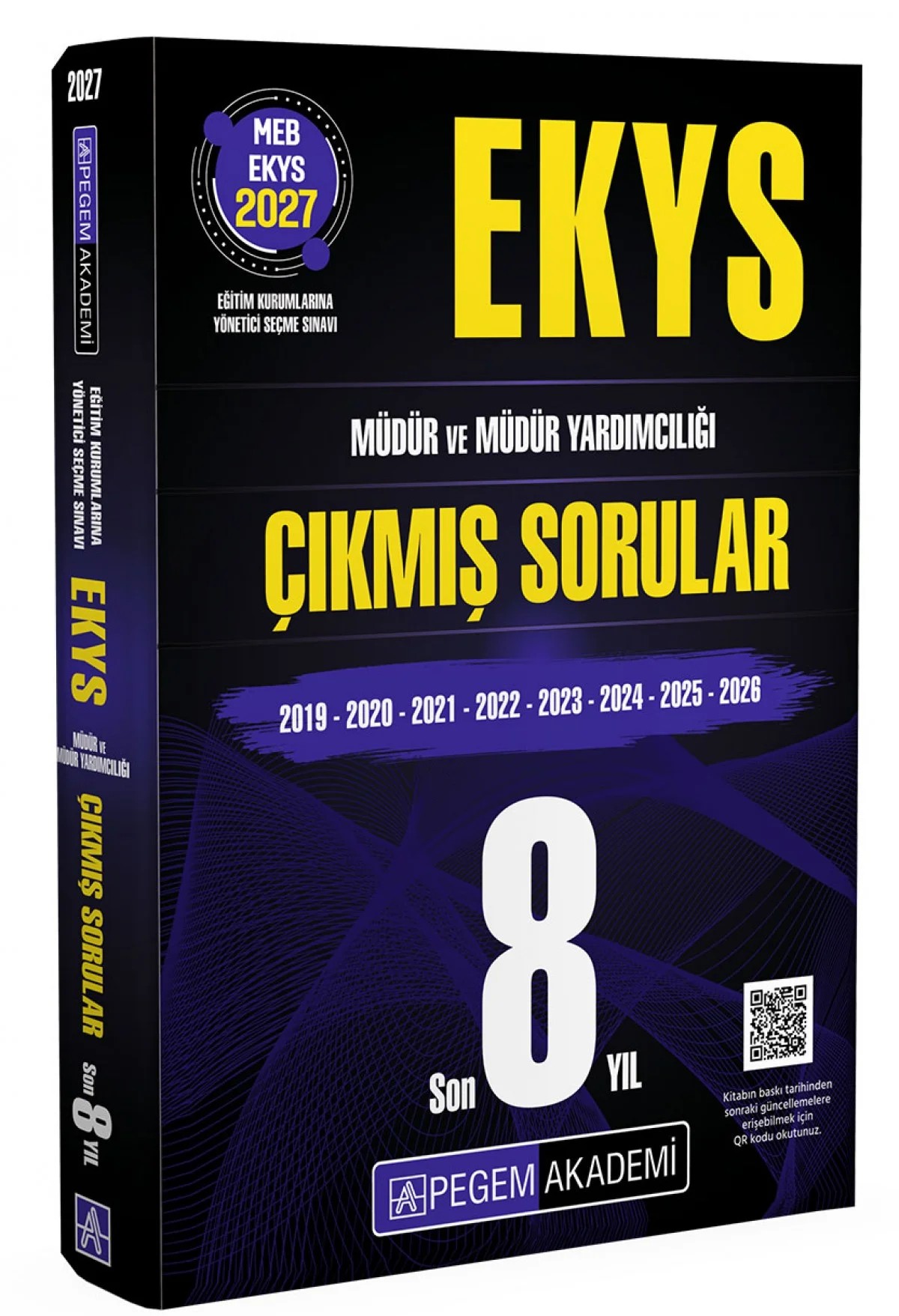 2027 EKYS MEB Müdür ve Müdür Yardımcılığı Çıkmış Sorular – Değerli Okuyucularımız – Pegem Akademi Yayıncılık kitap kapağı