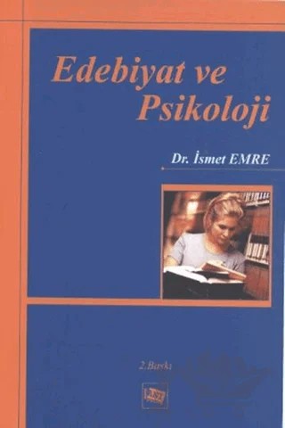 Edebiyat ve Psikoloji – İsmet Emre – Anı Yayıncılık kitap kapağı