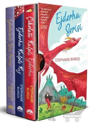 Ejderha Serisi 3 Kitap Kutulu Set – Stephanie Burgis – Martı Çocuk Yayınları kitap kapağı
