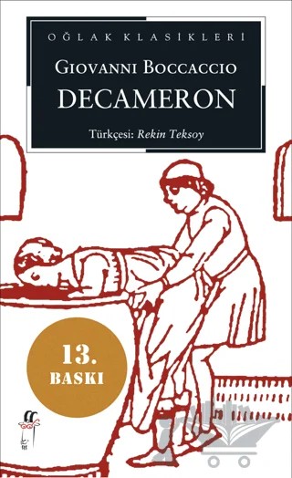 Decameron – Giovanni Boccaccio – Oğlak Yayıncılık kitap kapağı