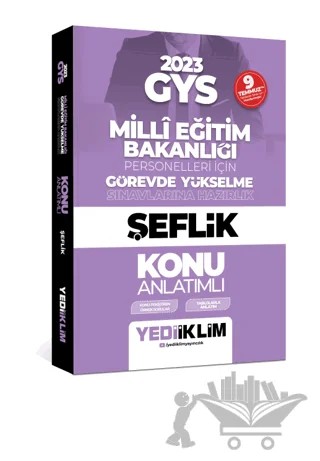 2023 GYS Milli Eğitim Bakanlığı Görevde Yükselme Sınavı Şeflik Konu Anlatımı – Kolektif – Yediiklim Yayınları kitap kapağı